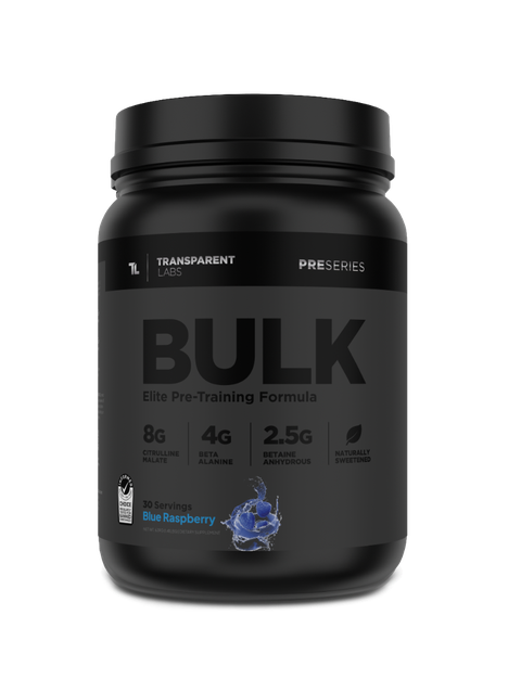 Transparent Labs BULK BLACK Pre-Workout