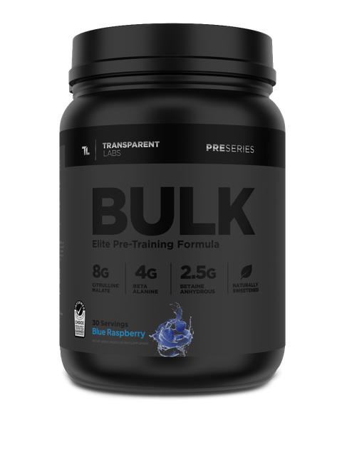 Transparent Labs BULK BLACK Pre-Workout