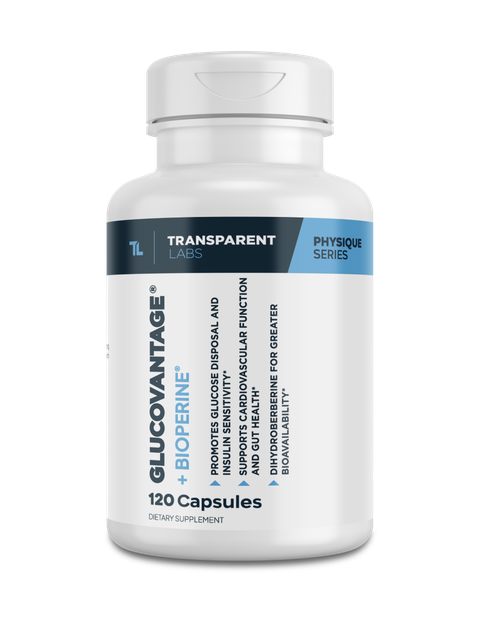 Transparent Labs GlucoVantage® + Bioperine®